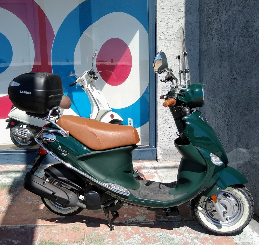USEDGREENBUDDY1 San Diego Scooters Vespa Genuine Piaggio