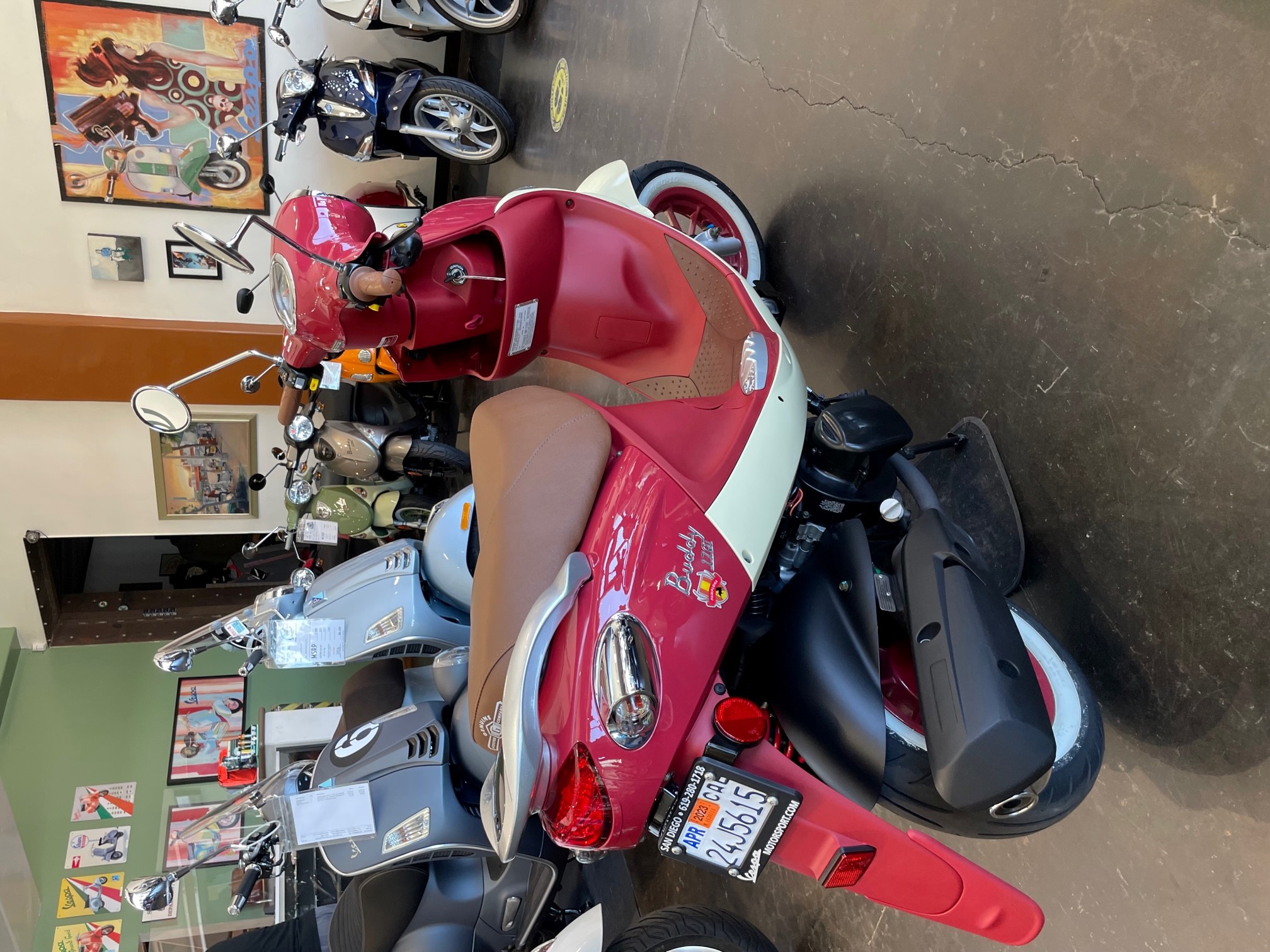 pamp5 San Diego Scooters Vespa Genuine Piaggio