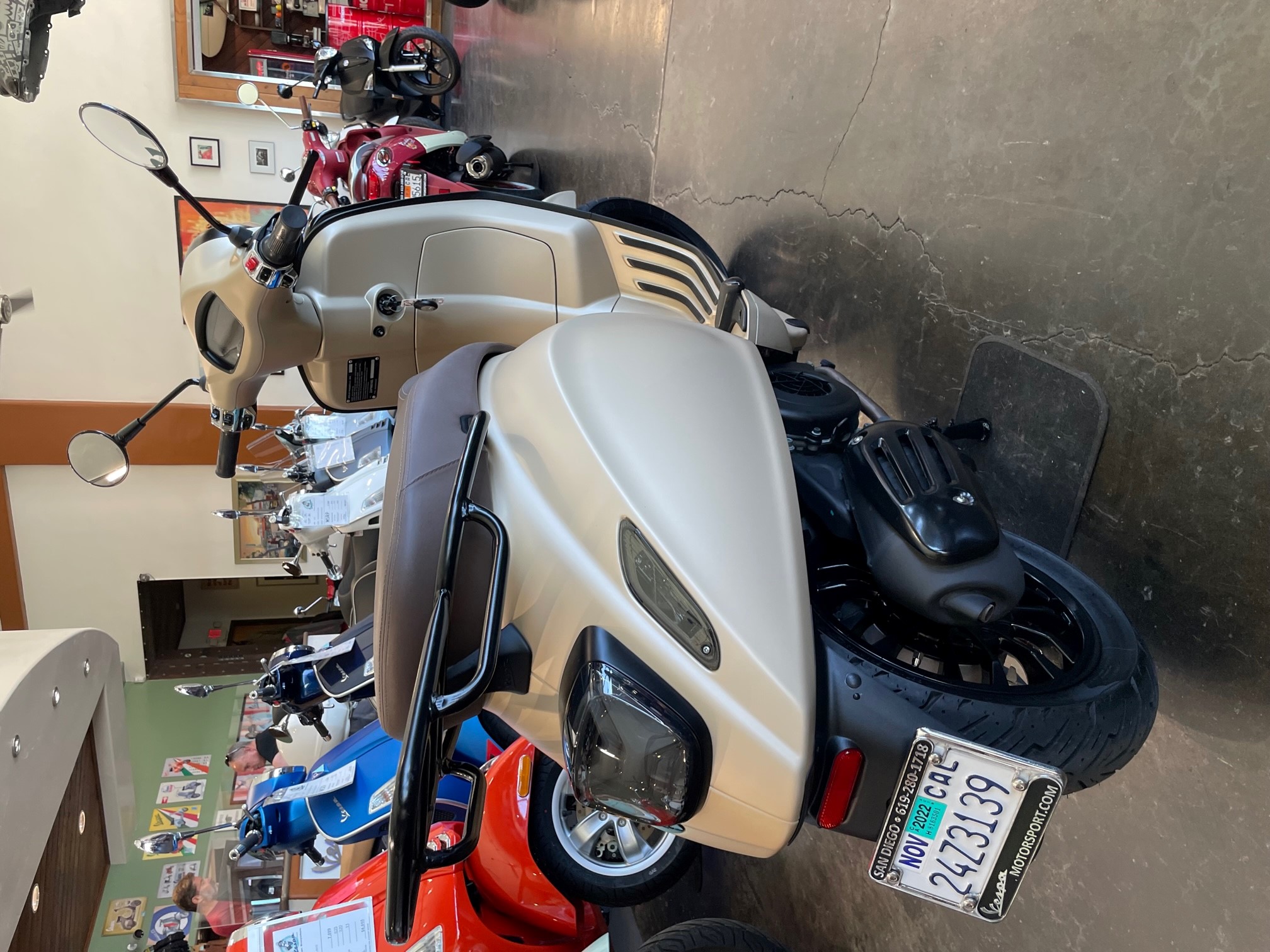 sand3 San Diego Scooters Vespa Genuine Piaggio