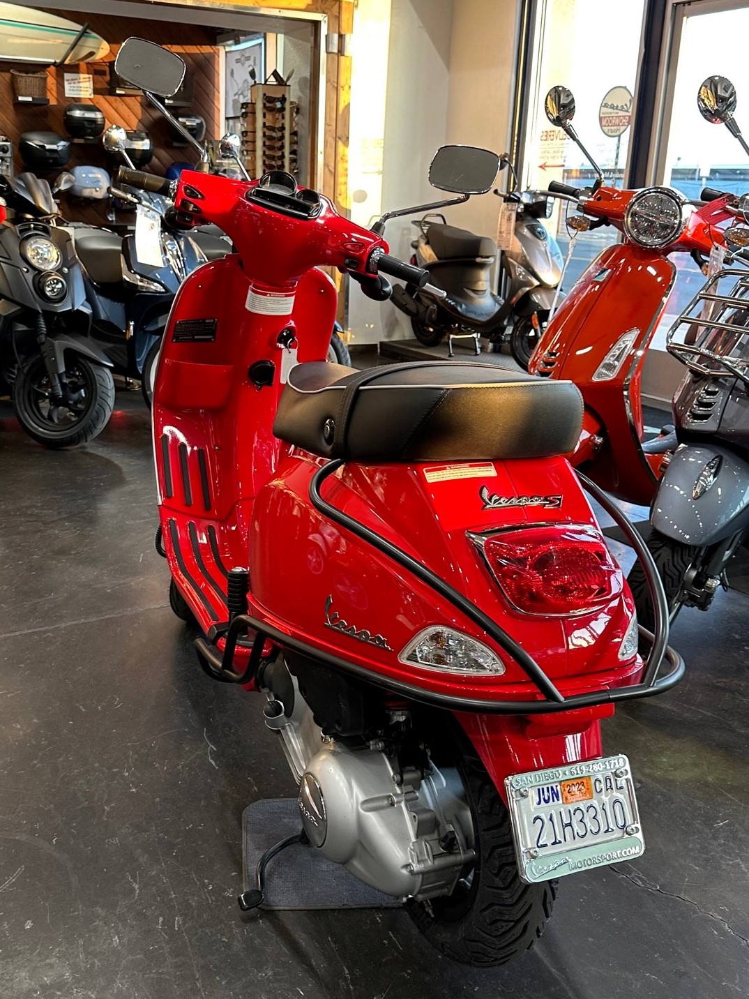 S3 San Diego Scooters Vespa Genuine Piaggio