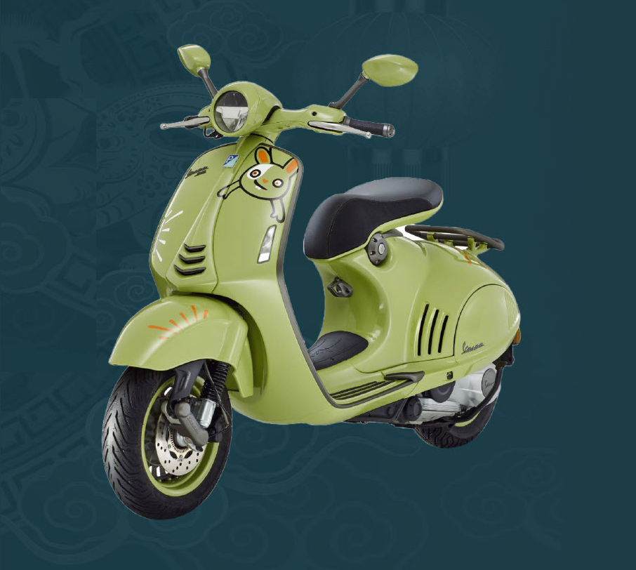 Vespa 946 Bunny Edition Scooter First Look