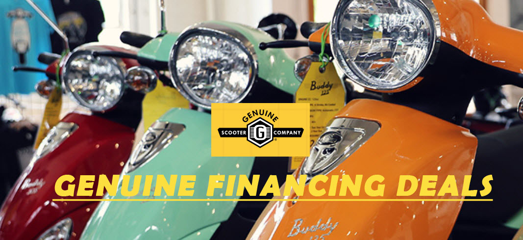 Check Out These Great Financing Rates from Genuine Scooters San Diego