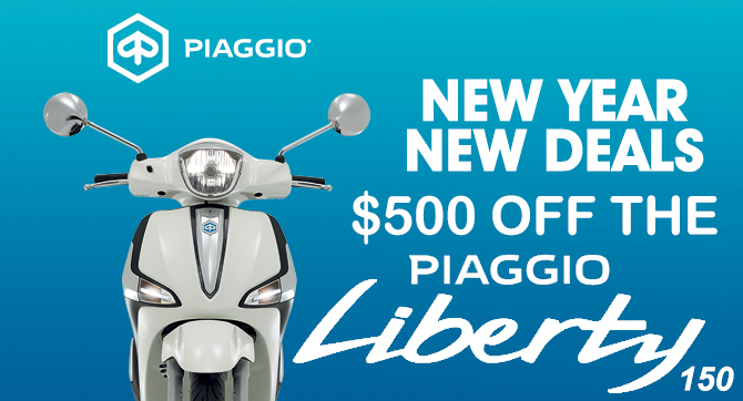 Liberty 150 2023 IN STOCK and $500 off, San Diego Scooters, Vespa, Genuine