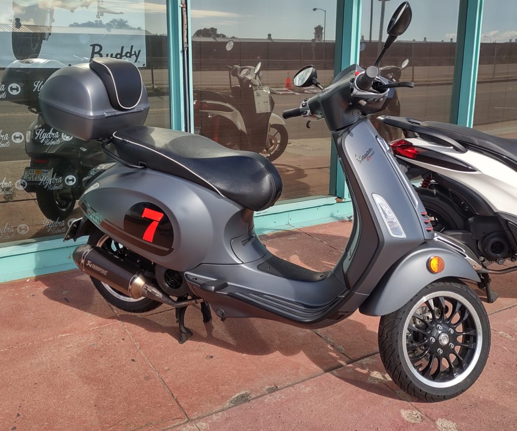 Check out our huge selection of NEW accessories for your 2023 Vespa GTS  HPE2 at Scooterwest.com, San Diego Scooters, Vespa, Genuine